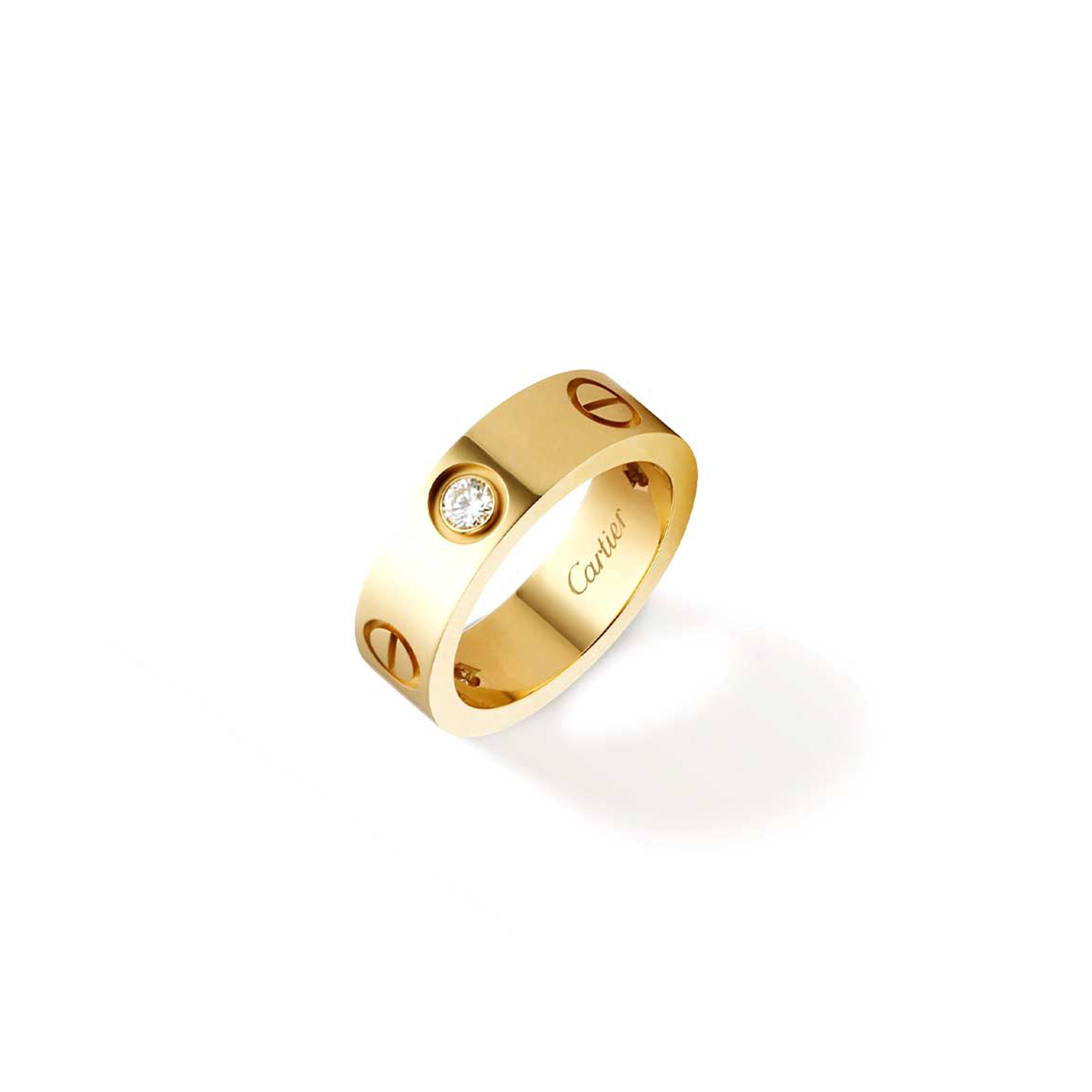 ca*t1er love ring, classic model, 3 D1am0nds crb4032400